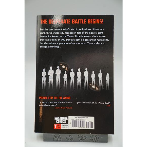 Attack on Titan Vol. 1–2 Manga Set English Kodansha Comics Hajime Isayama - Picture 3 of 7